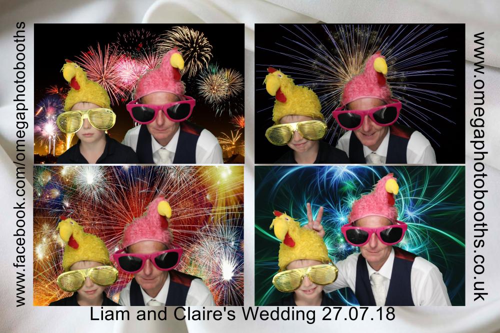 Liam & Claire's Wedding | View more photos from the event at gallery.omegaphotobooths.co.uk/u/Omega-Photobooths/Liam-Claires-Wedding